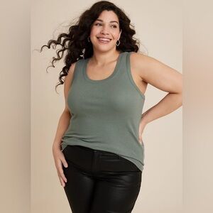 Maurices Green Tank Top